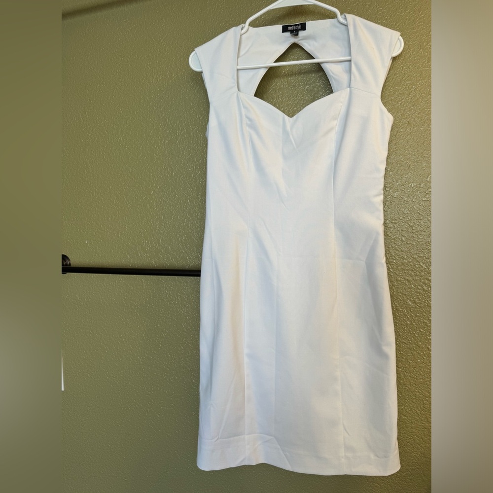 Metrostyle white dress.